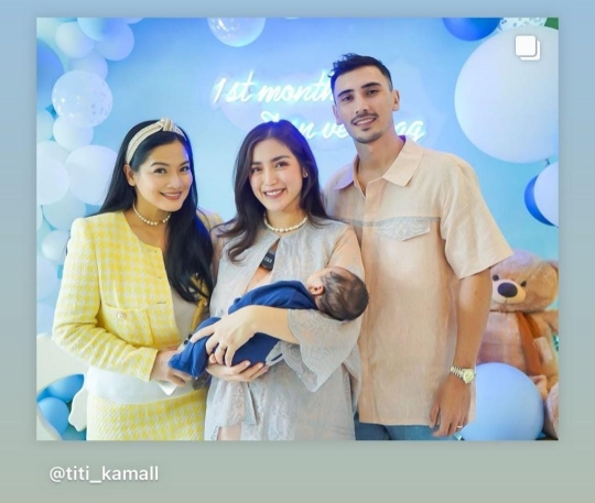 Jessica Iskandar Akhirnya Unggah Foto Anak Kedua, Wajah Tampannya jadi Sorotan