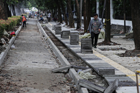 Revitalisasi Jalur Pedestrian di Jalan Pattimura