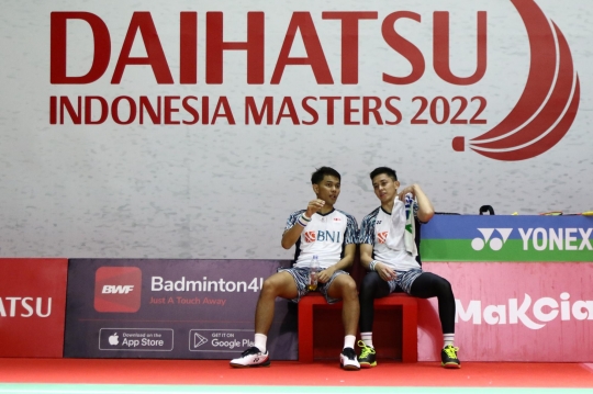 Ganda Putra Indonesia Fajar/Rian Melenggang ke Perempat Final Indonesia Masters 2022