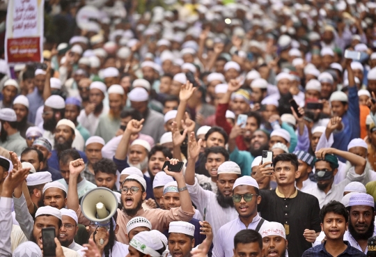 Aksi Ribuan Muslim di Sejumlah Negara Kecam Politikus India Hina Nabi Muhammad