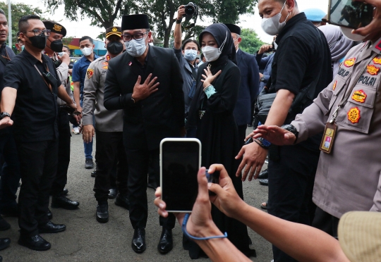 Momen Jenazah Eril Langsung Dibawa ke Bandung