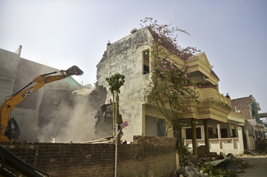 Pembongkaran Rumah Tokoh Islam di India Usai Aksi Protes Terhadap Nupur Sharma