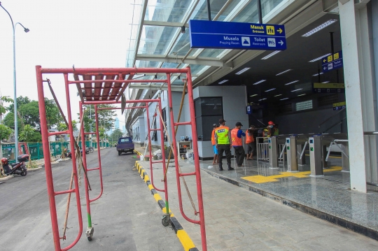 Stasiun Matraman Bersiap untuk Dioperasikan