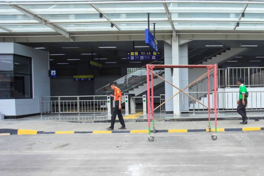 Stasiun Matraman Bersiap untuk Dioperasikan