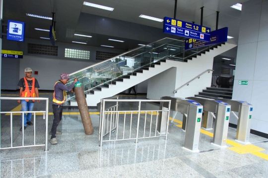 Stasiun Matraman Bersiap untuk Dioperasikan