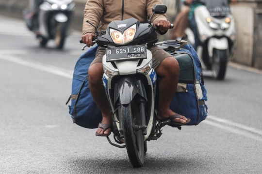 Pengguna Motor Diimbau Tidak Memakai Sandal Jepit Saat Berkendara