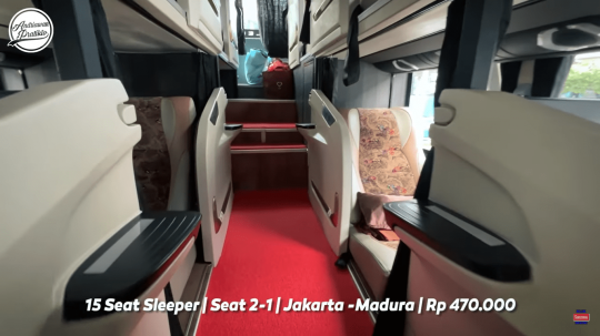 Potret Bus Suites Combi Family PO Sinar Jaya yang Mewah dan Miliki Bagasi Luas