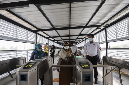 Wajah Baru Stasiun Pondok Ranji