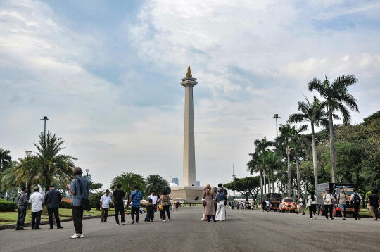 Monas Kembali Dibuka Secara Bertahap