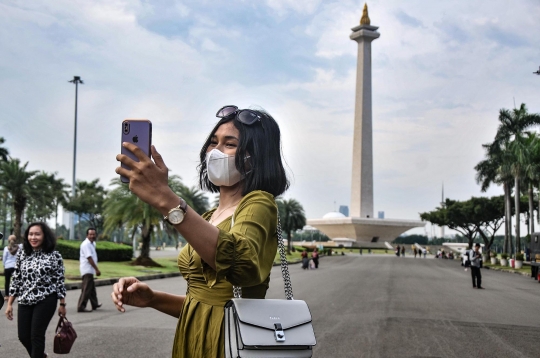 Monas Kembali Dibuka Secara Bertahap