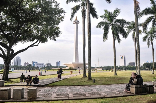 Monas Kembali Dibuka Secara Bertahap