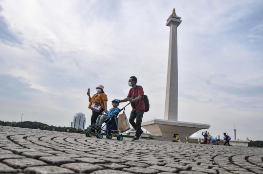 Monas Kembali Dibuka Secara Bertahap