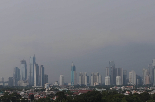 Penampakan Buruknya Kualitas Udara Jakarta