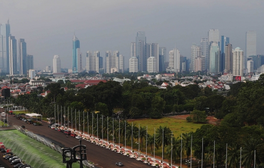 Penampakan Buruknya Kualitas Udara Jakarta
