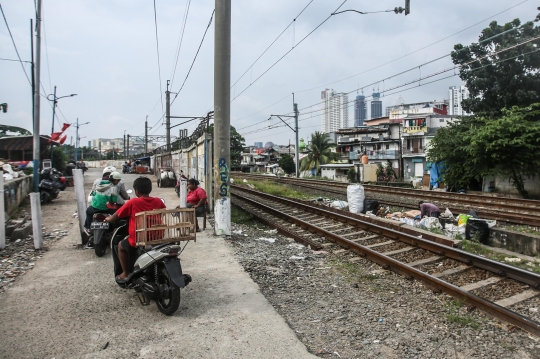 KAI Tutup 6 Perlintasan Liar Rawan Kecelakaan