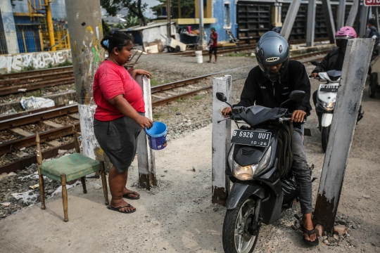 KAI Tutup 6 Perlintasan Liar Rawan Kecelakaan