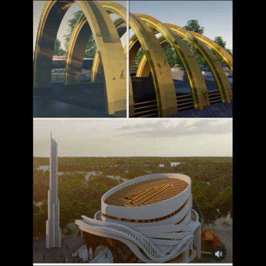 Intip Desain Masjid yang Dibangun Gilang Widya 'Crazy Rich Malang', Besar dan Megah
