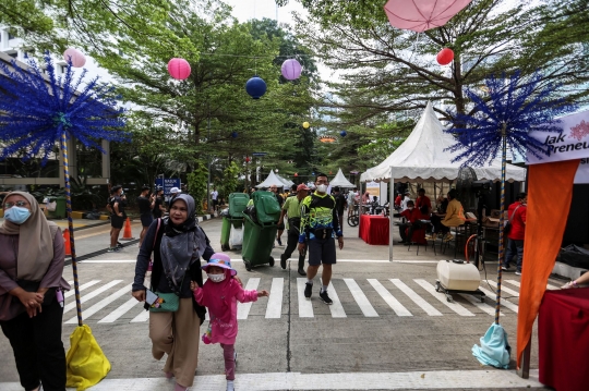 Bazar Kuliner UMKM di HUT DKI Jakarta