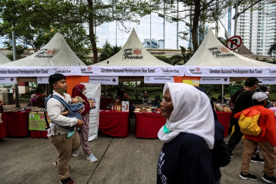 Bazar Kuliner UMKM di HUT DKI Jakarta