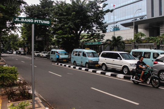 Penampakan Plang Nama Jl.Bang Pitung di Rawa Belong