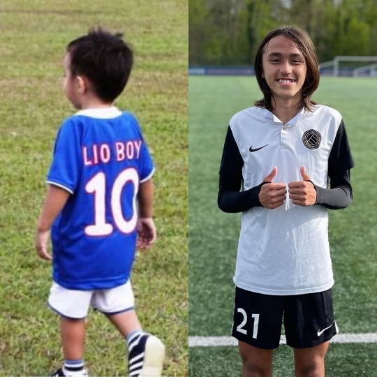 Sekolah Sepak Bola di Prancis, Intip Transformasi Lionel Anak Darius di Ultah ke-15