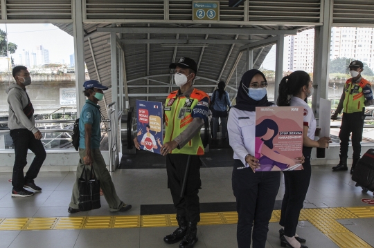 KAI Commuter Kampanye Cegah Kekerasan dan Pelecehan Seksual di KRL