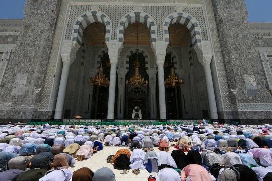 Ribuan Jemaah Haji Mulai Padati Masjidil Haram