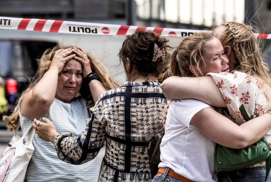 Kepanikan Warga Saat Kejadian Penembakan Massal di Denmark