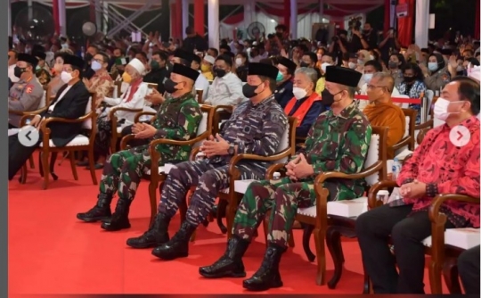 Momen Para Jenderal Bintang Empat TNI Polri Berkumpul, Hadiri Acara Penting