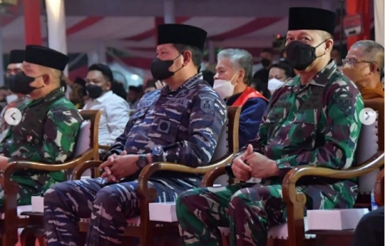 Momen Para Jenderal Bintang Empat TNI Polri Berkumpul, Hadiri Acara Penting