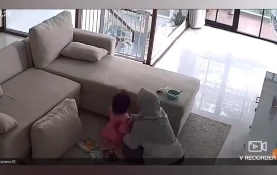 Fitri Tropica Unggah Video CCTV Kejadian Penganiayaan ke Anaknya, Pelaku Tak Terduga