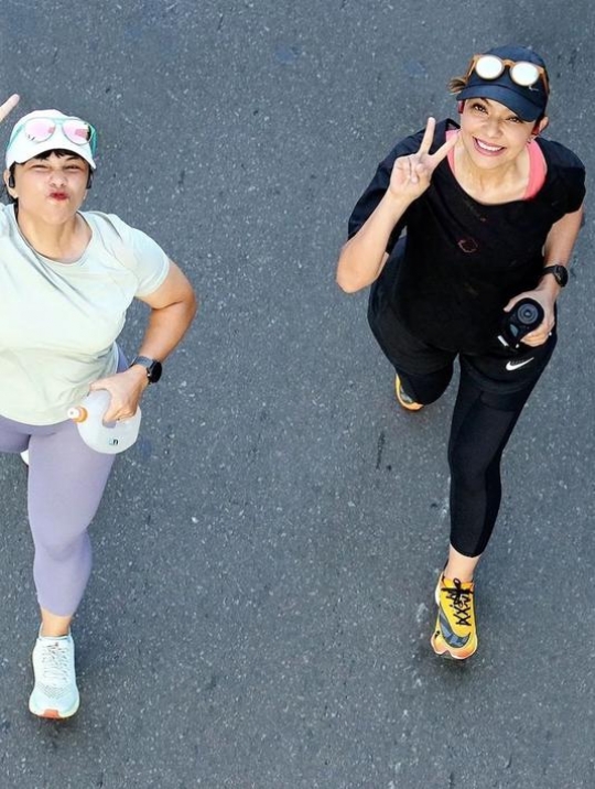 Potret Najwa Shihab Jogging di GBK, Akui Olahraga yang Bisa Mengelola Stres
