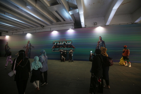 Pameran Mural Thor di Terowongan Kendal
