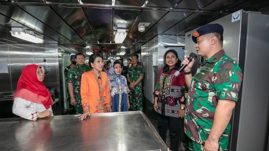 Bikin Takjub! Kapal Perang Mewah 7 Lantai, Kamar dan Tempat Makannya Super Nyaman