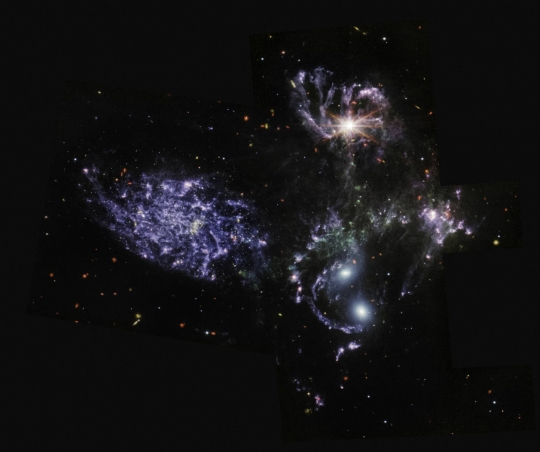 Penampakan Gugusan Galaksi Paling Jelas dalam Sejarah
