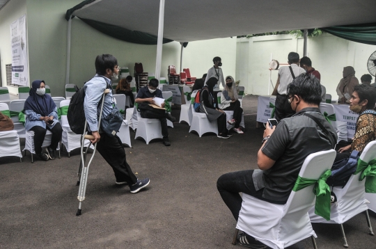 Semangat Masyarakat Berkebutuhan Khusus Ikuti Job Fair Disabilitas