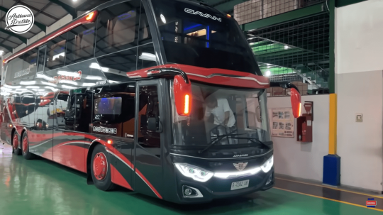 Baru Rilis, Ini Potret Double Decker Milik Juragan 99 Trans yang Elegan dan Mewah