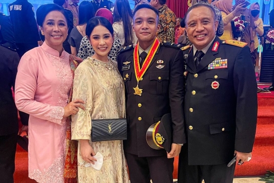 Ipda Adira Rizky Lulusan Terbaik Akpol, Bapaknya Bintang 2, Calon Mertua Letjen TNI