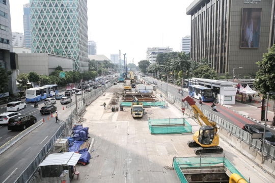 Memantau Progres MRT Thamrin-Monas yang Sudah Mencapai 40,25 Persen