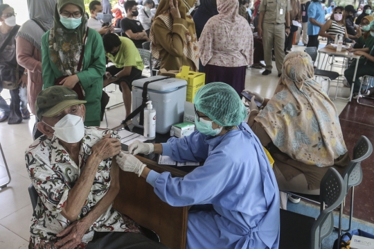 Capaian Vaksin Booster Nasional Baru 25,48 persen