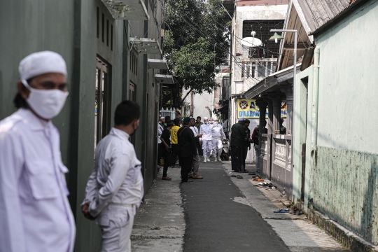 Suasana Petamburan III usai Habib Rizieq Syihab Bebas