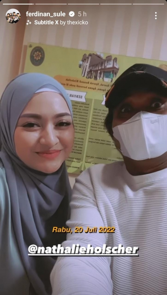 Potret Manis Nathalie Holscher dan Sule di Pengadilan Agama: Halo Ayahnya Adzam