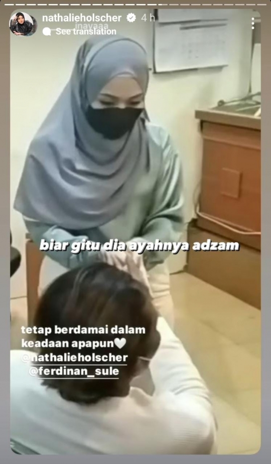 Potret Manis Nathalie Holscher dan Sule di Pengadilan Agama: Halo Ayahnya Adzam
