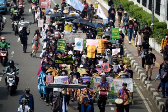 Aktivis Gelar Pawai Suarakan Krisis Iklim