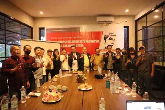 Relawan Satu Indonesia Gelar Konsolidasi Gerakan Jokowi 3 Periode