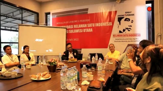 Relawan Satu Indonesia Gelar Konsolidasi Gerakan Jokowi 3 Periode