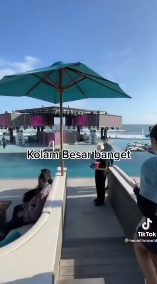Disebut Terbesar di Dunia, Ini Potret Beach Club Milik Hotman Paris di Bali