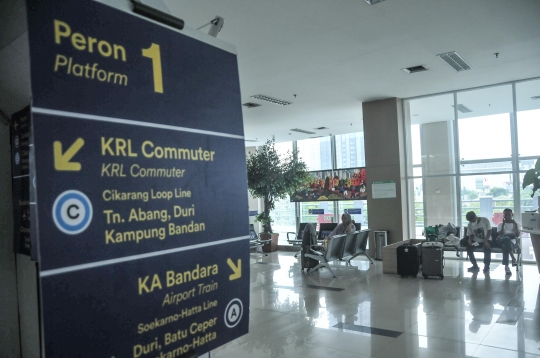 Stasiun BNI City Disiapkan untuk Layani Penumpang KRL