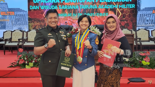 Sosok Perwira Wanita TNI AD Letda Virly Luthfita, Ternyata Ayahnya Mayor Infanteri