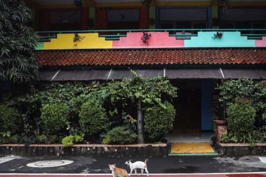 Suasana SMPN 85 Jakarta Lockdown 10 Hari Usai 3 Siswa Terpapar Covid-19